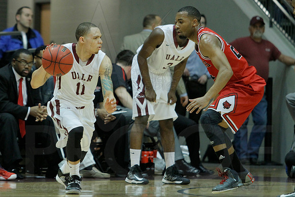 Arkansas State @ UALR Men's Basketball 3-1-2014 (© Justin Manning) JWM_0083
