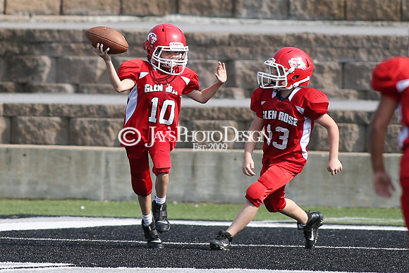 Glen Rose @ Bauxite peewee 3rd Grade football_0086