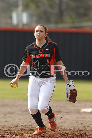 Glen Rose @ Malvern Softball 3-16-2015 (©Justin Manning) JWM_421