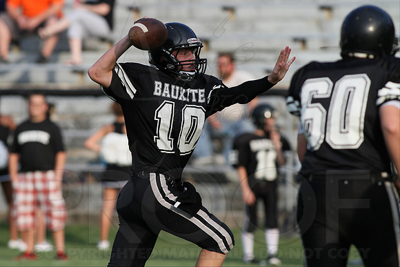 Bauxite Black-Gray games 4th, 5th, 6th, Junior high, Senior high scrimmage 8-22-13 (© Justin Manning) JWM0091