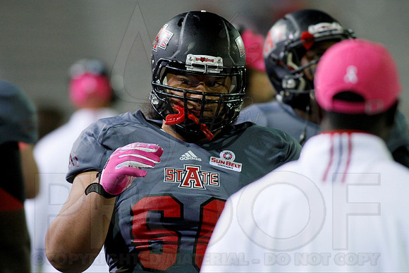 Louisiana Lafayette @ Arkansas State 10-22-13 (© Justin Manning) JWM0475