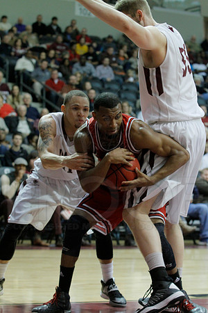 Arkansas State @ UALR Men's Basketball 3-1-2014 (© Justin Manning) JWM_0375