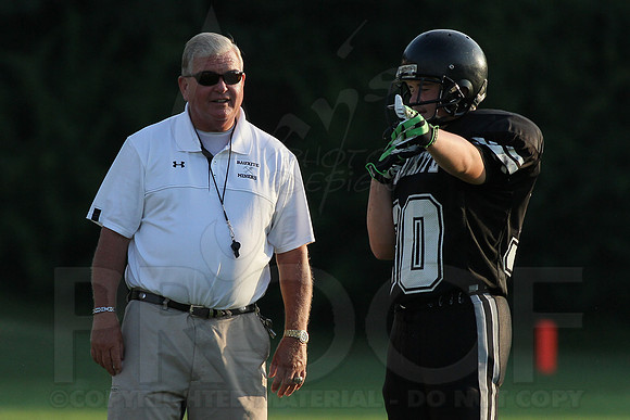 Bauxite Black-Gray games 4th, 5th, 6th, Junior high, Senior high scrimmage 8-22-13 (© Justin Manning) JWM0147