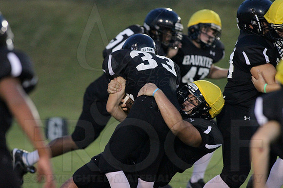Bauxite Black-Gray games 4th, 5th, 6th, Junior high, Senior high scrimmage 8-22-13 (© Justin Manning) JWM0252