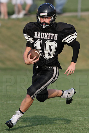 Bauxite Black-Gray games 4th, 5th, 6th, Junior high, Senior high scrimmage 8-22-13 (© Justin Manning) JWM0083