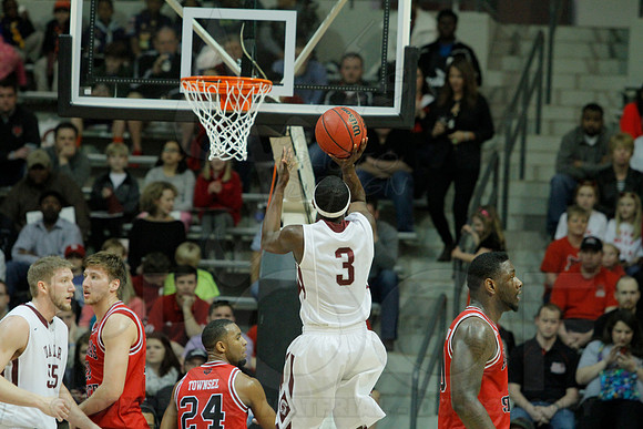 Arkansas State @ UALR Men's Basketball 3-1-2014 (© Justin Manning) JWM_0439