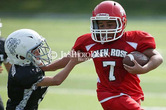 Glen Rose @ Bauxite peewee 3rd Grade football_0029