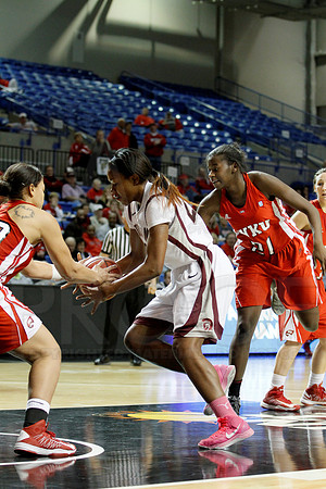 Western Kentucky vs. UALR Women's 3-10-13 JWM0103 (©Justin Manning)