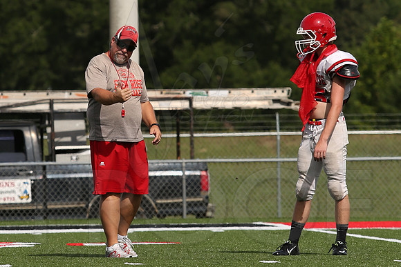 Glen Rose Football Practice 9-2-2014 (©Justin Manning) JWM_86