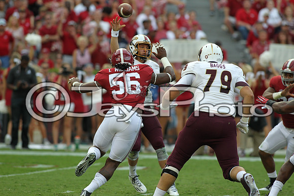 University of Louisiana-Monroe @ Alabama 9-26-2015 (©Justin Manning) JWM_0239