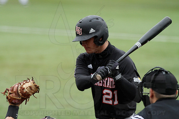 ASU @ UALR baseball 3-17-13 (© Justin Manning) JWM0136