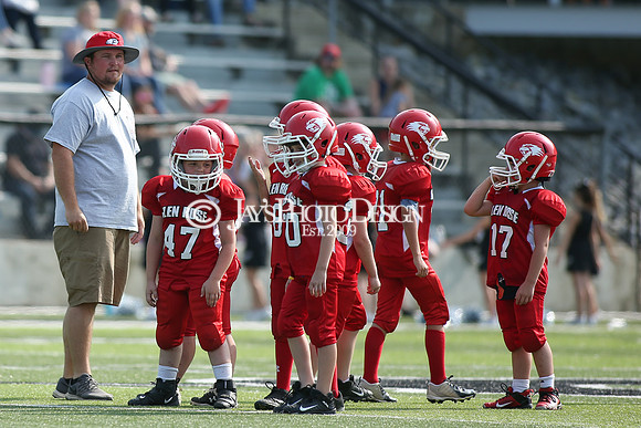 Glen Rose @ Bauxite peewee 3rd Grade football_0052