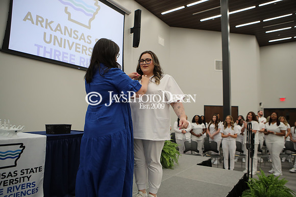 Arkansas State University Three Rivers Health Sciences' Pinning Ceremony (LPN & RN) 5-9-24_JWM_0228