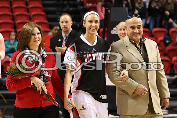 LA-Lafayette @ Arkansas State Women's 3-7-2015 (©Justin Manning) JWM_082