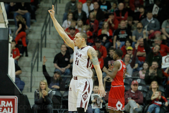 Arkansas State @ UALR Men's Basketball 3-1-2014 (© Justin Manning) JWM_0405