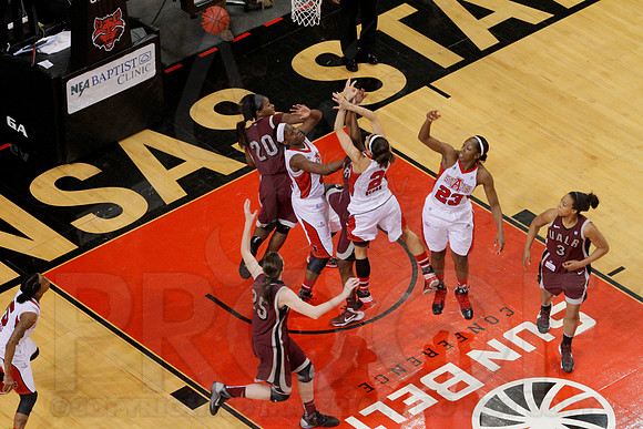 UALR @ Arkansas State Women's Basketball 1-25-14 (©Justin Manning) JWM_0191