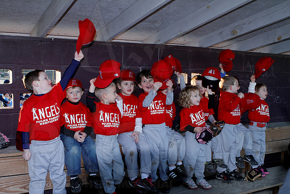 T-ball Angel's & Rangers 3-26-13 (© Justin Manning) JWM0110