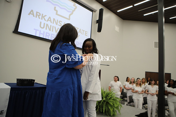 Arkansas State University Three Rivers Health Sciences' Pinning Ceremony (LPN & RN) 5-9-24_JWM_0334