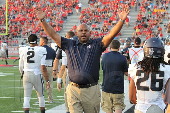 Utah State @ Arkansas State 9-20-2014 (©Justin Manning) JWM_176