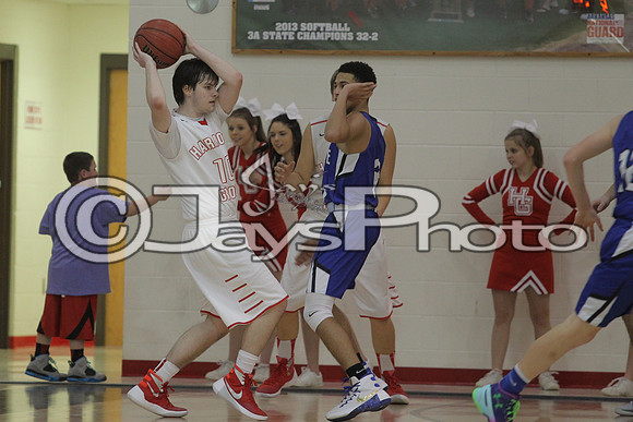 Jessieville @ Harmony Grove Senior Boys 1-12-2016 (©Justin Manning) JWM_0423