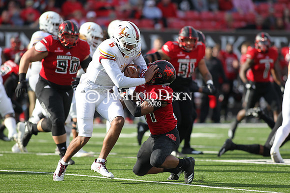 ULM @ Arkansas State (Senior Day) 11-17-18_JWM_0244
