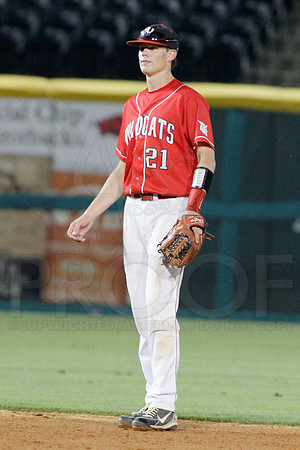 Harding Academy vs. Fordyce 3A State Finals @ U of A (Baum Stadium) 5-17-13. (© Justin Manning) JWM0004