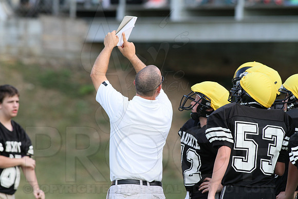Bauxite Black-Gray games 4th, 5th, 6th, Junior high, Senior high scrimmage 8-22-13 (© Justin Manning) JWM0094