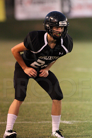 Harmony Grove @ Bauxite (Scrimmage) 8-26-2014 (©Justin Manning) JWM_178