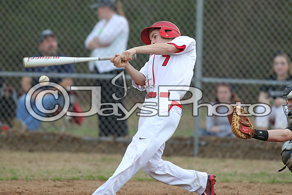 Bauxite @ Glen Rose Baseball 3-17-2015 (©Justin Manning) JWM_0086