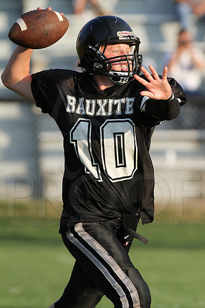 Bauxite Black-Gray games 4th, 5th, 6th, Junior high, Senior high scrimmage 8-22-13 (© Justin Manning) JWM0128