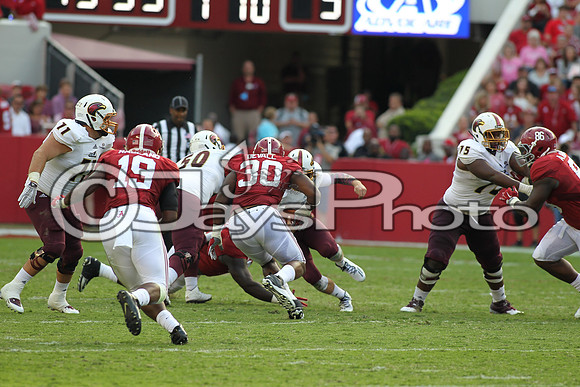 University of Louisiana-Monroe @ Alabama 9-26-2015 (©Justin Manning) JWM_0093