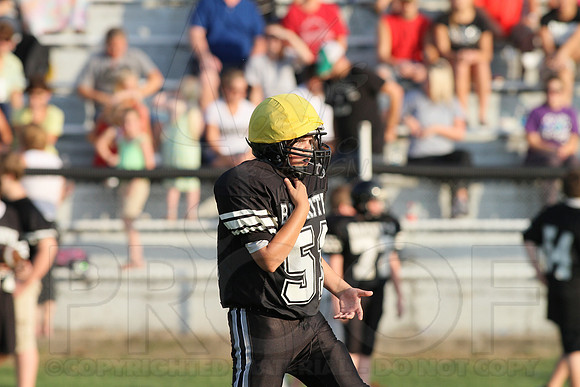Bauxite Black-Gray games 4th, 5th, 6th, Junior high, Senior high scrimmage 8-22-13 (© Justin Manning) JWM0123