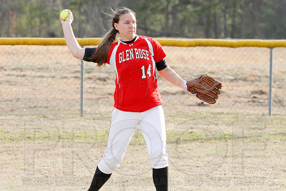 Glen Rose vs. Malvern Softball 3-4-13  JWM0067 (©Justin Manning)