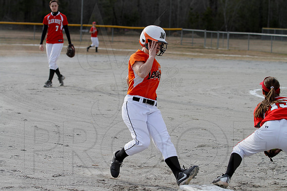 Glen Rose vs. Malvern Softball 3-4-13  JWM0076 (©Justin Manning)