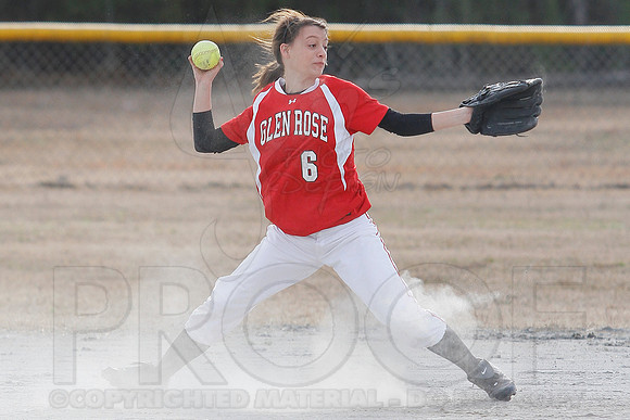 Glen Rose vs. Malvern Softball 3-4-13  JWM0096 (©Justin Manning)
