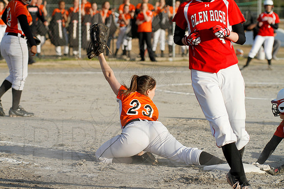 Glen Rose vs. Malvern Softball 3-4-13  JWM0181 (©Justin Manning)