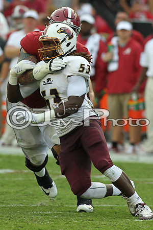 University of Louisiana-Monroe @ Alabama 9-26-2015 (©Justin Manning) JWM_0347