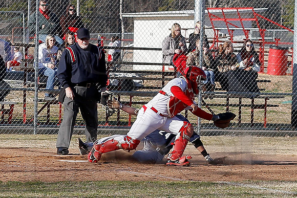 LR Christian @ Glen Rose Baseball 3-5-13  JWM0032 (©Justin Manning)