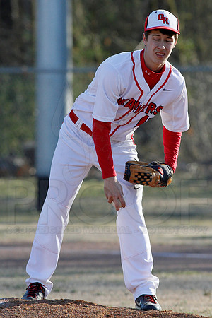 Pulaski Robinson @ Glen Rose Baseball 3-7-13 JWM0005 (©Justin Manning)