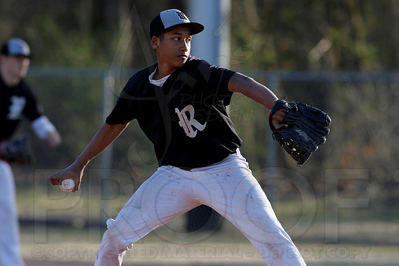 Pulaski Robinson @ Glen Rose Baseball 3-7-13 JWM0026 (©Justin Manning)