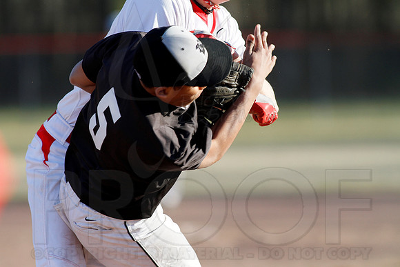 Pulaski Robinson @ Glen Rose Baseball 3-7-13 JWM0029 (©Justin Manning)