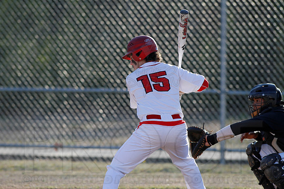 Pulaski Robinson @ Glen Rose Baseball 3-7-13 JWM0033 (©Justin Manning)