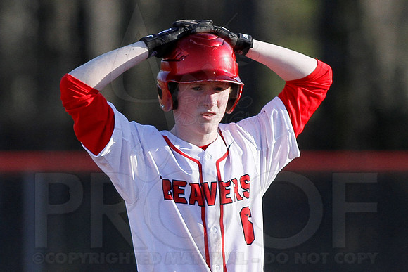Pulaski Robinson @ Glen Rose Baseball 3-7-13 JWM0041 (©Justin Manning)