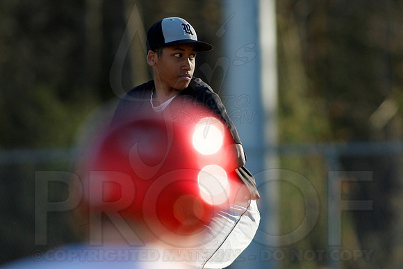 Pulaski Robinson @ Glen Rose Baseball 3-7-13 JWM0045 (©Justin Manning)