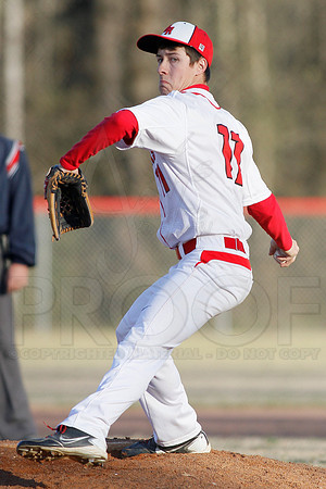 Pulaski Robinson @ Glen Rose Baseball 3-7-13 JWM0058 (©Justin Manning)
