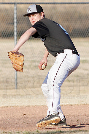 Pulaski Robinson @ Glen Rose Baseball 3-7-13 JWM0072 (©Justin Manning)