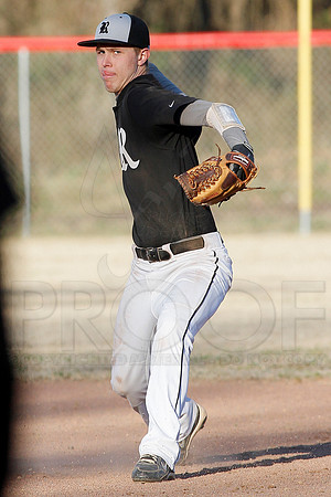 Pulaski Robinson @ Glen Rose Baseball 3-7-13 JWM0075 (©Justin Manning)