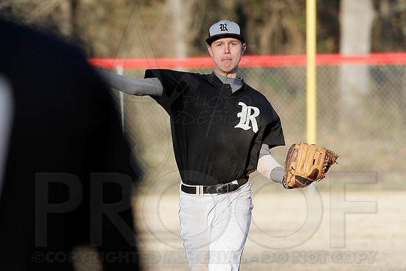 Pulaski Robinson @ Glen Rose Baseball 3-7-13 JWM0076 (©Justin Manning)