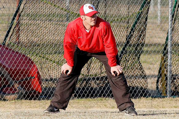 Pulaski Robinson @ Glen Rose Baseball 3-7-13 JWM0089 (©Justin Manning)