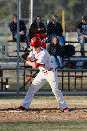 Pulaski Robinson @ Glen Rose Baseball 3-7-13 JWM0097 (©Justin Manning)